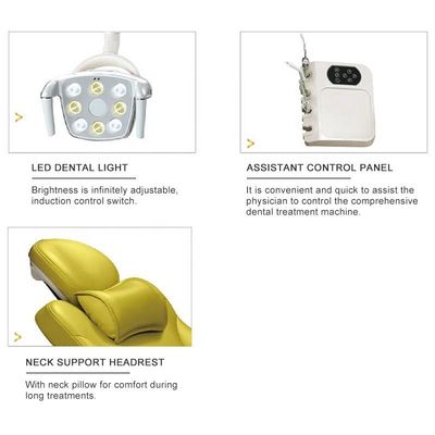Schaduwloze elektrische tandartsstoelset LED-chirurgische lamp voor kliniek