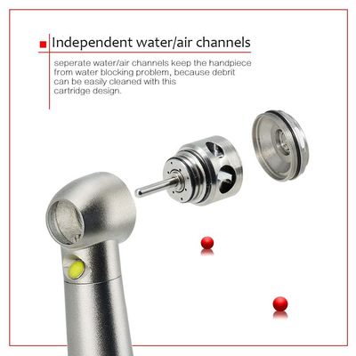 LED-handstuk met hoge snelheid Viervoudige sproeiluchtturbine