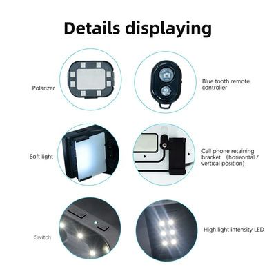 6000-6500K Orthodontische Tandheelkundige Instrumenten Fotografie Flitslicht Dimbaar