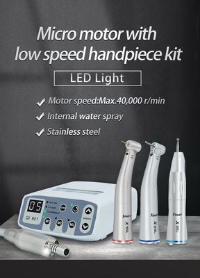 De draagbare LEIDENE Elektrische Motor van Handpiece, Multifunctionele Micro- Brushless Motor