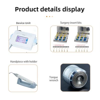 Autoclavable Piezo Ultrasone Chirurgieeenheid Multifunctionele 25kHz-29kHz