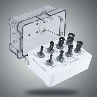 Lichtgewicht Praktische Tandtrephine-Boren, Veelkleurige Geleide Chirurgie Kit Dental