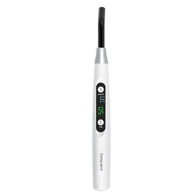 Draagbaar DC 5V 1A Dental Curing Light Multicolor Golflengte 385-515nm