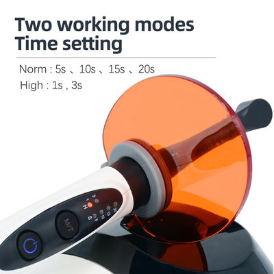 Lichtgewicht Tand Genezend Lichtblauw Hoog Norm Intensity Tooth Curing Lamp
