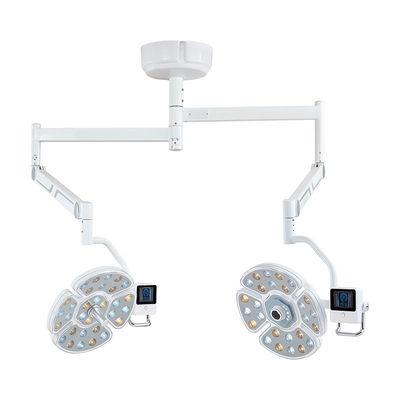 De Verrichtingslamp van Shadowless van de sensorschakelaar Tandplafond Geleide Lichte met Dubbel Hoofd