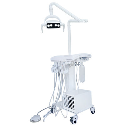 Dental Tray LED Lamp Operate Portable Dental Unit met luchtcompressor