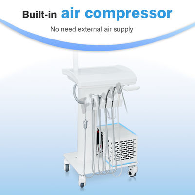Dental Tray LED Lamp Operate Portable Dental Unit met luchtcompressor
