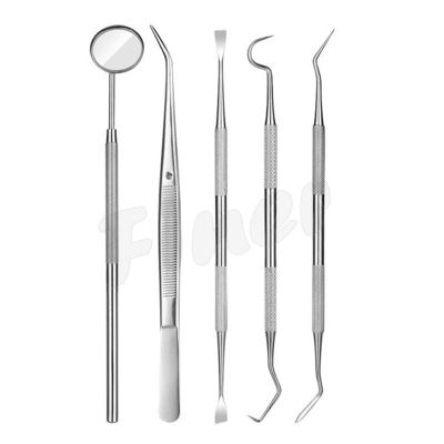 6 stuks Orthodontische tandheelkundige instrumenten Tandenreiniging Mondverzorging Tandheelkundige gereedschappen Kit