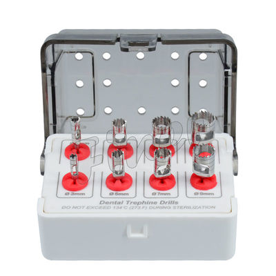 Tandheelkundige implantaten botborrel kit chirurgisch tandheelkundig implantat trefine borrel kit