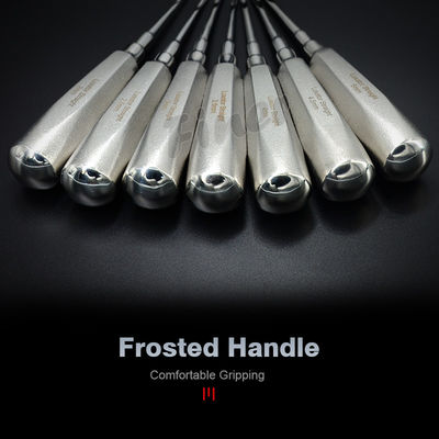 Standaard staal tandheelkundige chirurgische instrumenten 7 Picece molar extractie tandheelkundige wortel lift