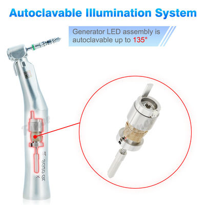 Vermindering tegenhoek E-generator Led licht 20/1 tandheelkundige implantaat handstuk