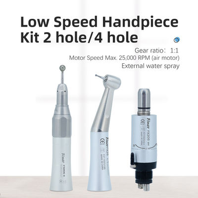 Tandheelkundige Low Speed Kit Contra Angel Handpiece met externe waterbewatering