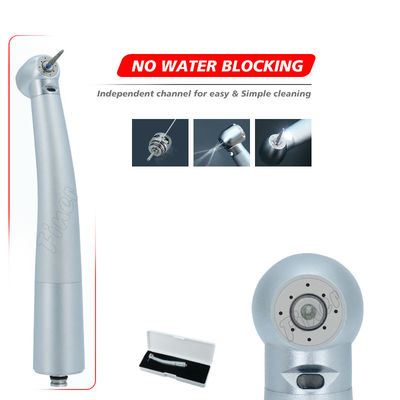 Dental high speed handpiece met glasvezel geschikt voor glasvezelcouplage