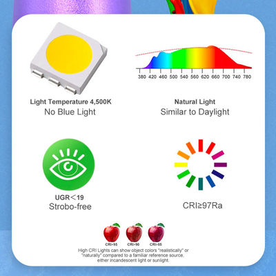 5 LED-lichten Luchtturbine Tandgenerator LED Hoog snelheidshandstuk Turbine Tandgenerator