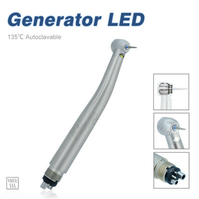 Tandheelkundige apparatuur Hoog snelheid Turbine tandheelkundige snelle handstuk met generator led licht